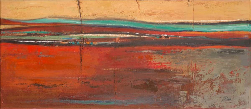 Red Horizon II art print by Patricia Pinto for $57.95 CAD