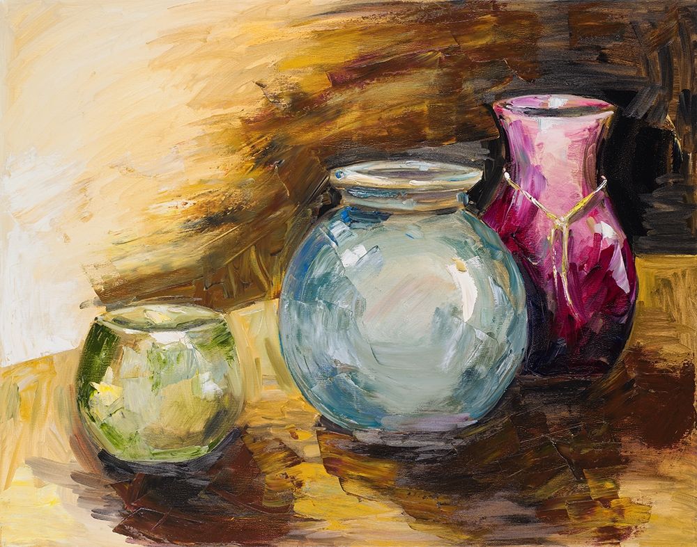Jeweled Vases art print by Heather A. French-Roussia for $57.95 CAD