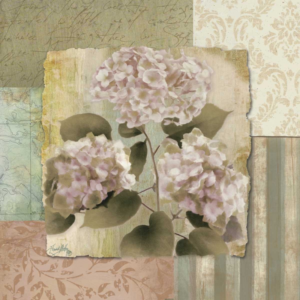 Botanical Hydrangeas art print by Elizabeth Medley for $57.95 CAD