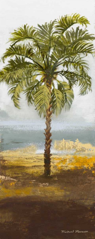 Beach Palm I art print by Michael Marcon for $57.95 CAD