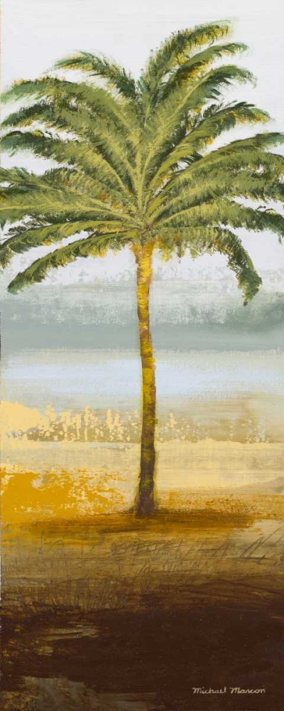 Beach Palm II art print by Michael Marcon for $57.95 CAD