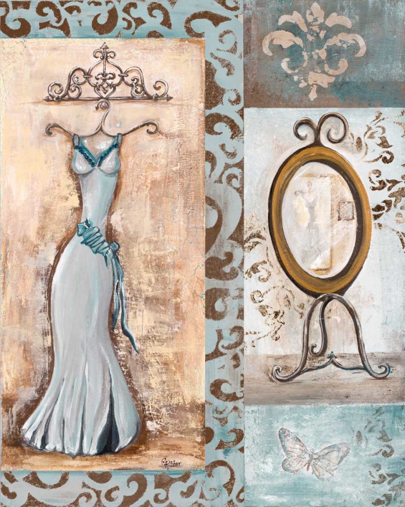 Dress Shop II art print by Gina Ritter for $57.95 CAD