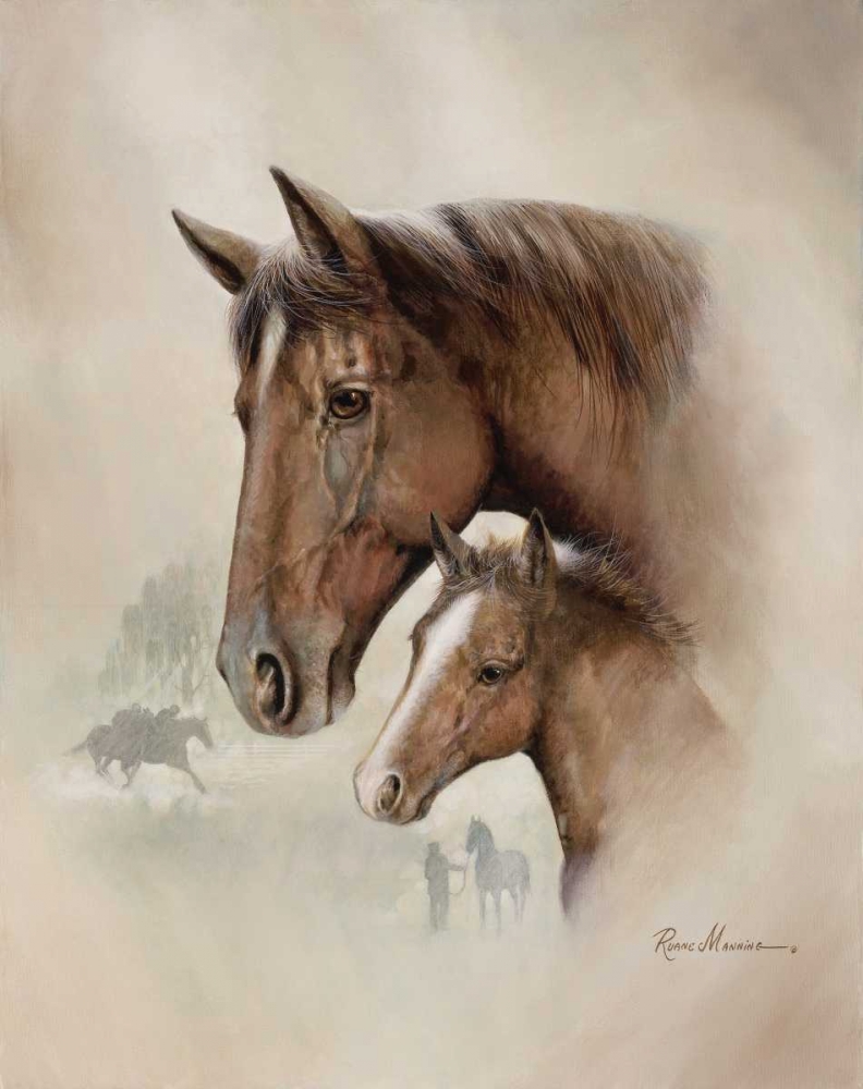 Race Horse I art print by Ruane Manning for $57.95 CAD