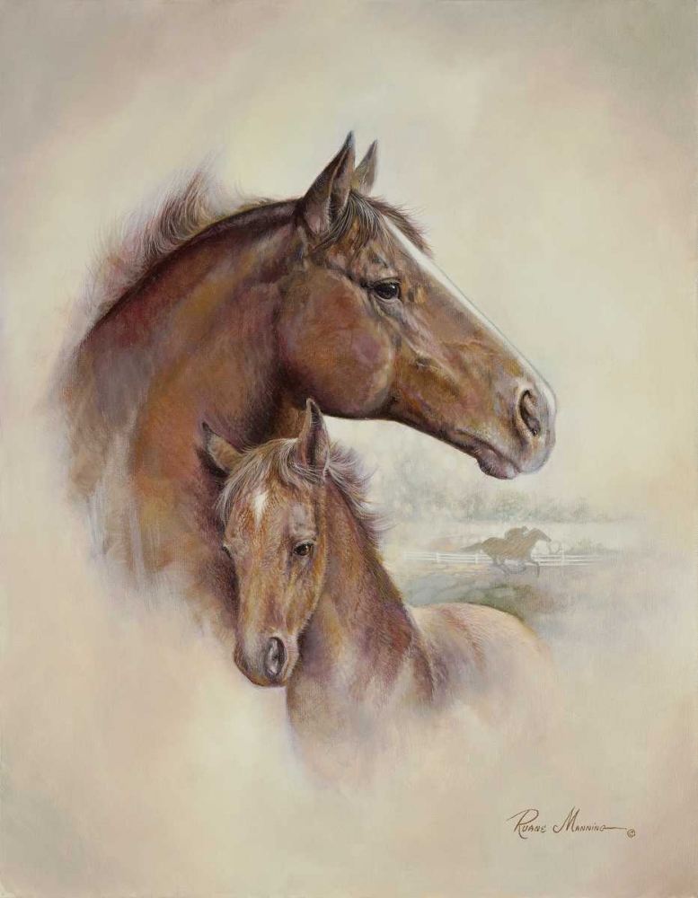 Race Horse II art print by Ruane Manning for $57.95 CAD