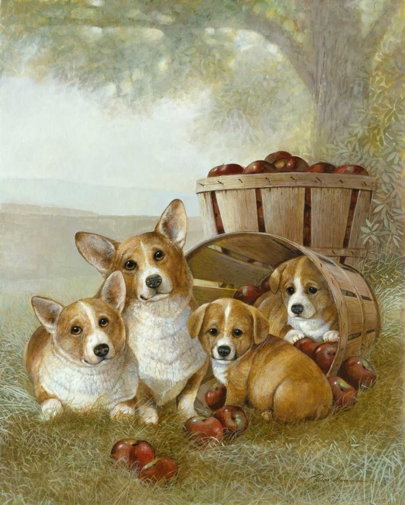 Apple Dumpling art print by Ruane Manning for $57.95 CAD