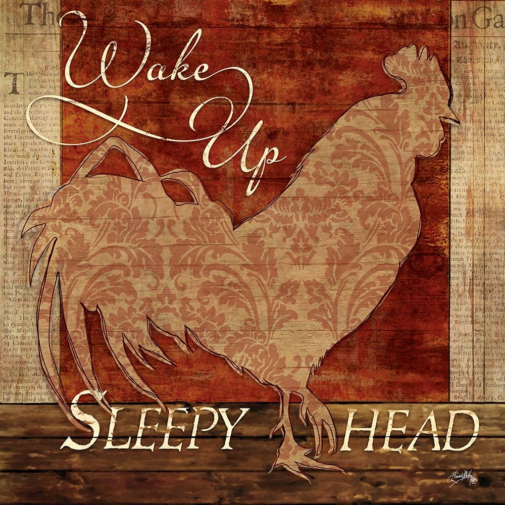 Wake Up Sleepy Head art print by Elizabeth Medley for $57.95 CAD