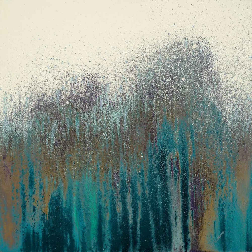 Teal Woods art print by Roberto Gonzalez for $57.95 CAD