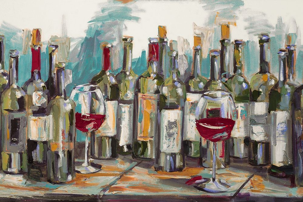 Vino art print by Heather A. French-Roussia for $57.95 CAD