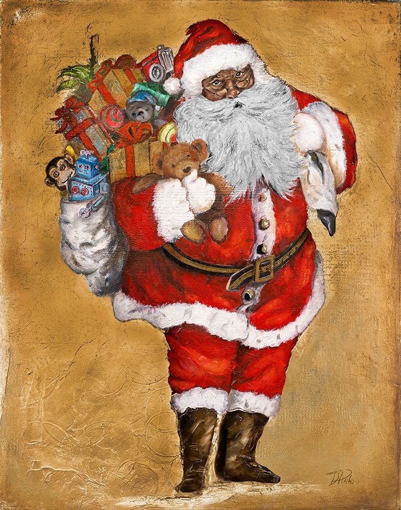 African American Presents From St. Nick art print by Patricia Pinto for $57.95 CAD