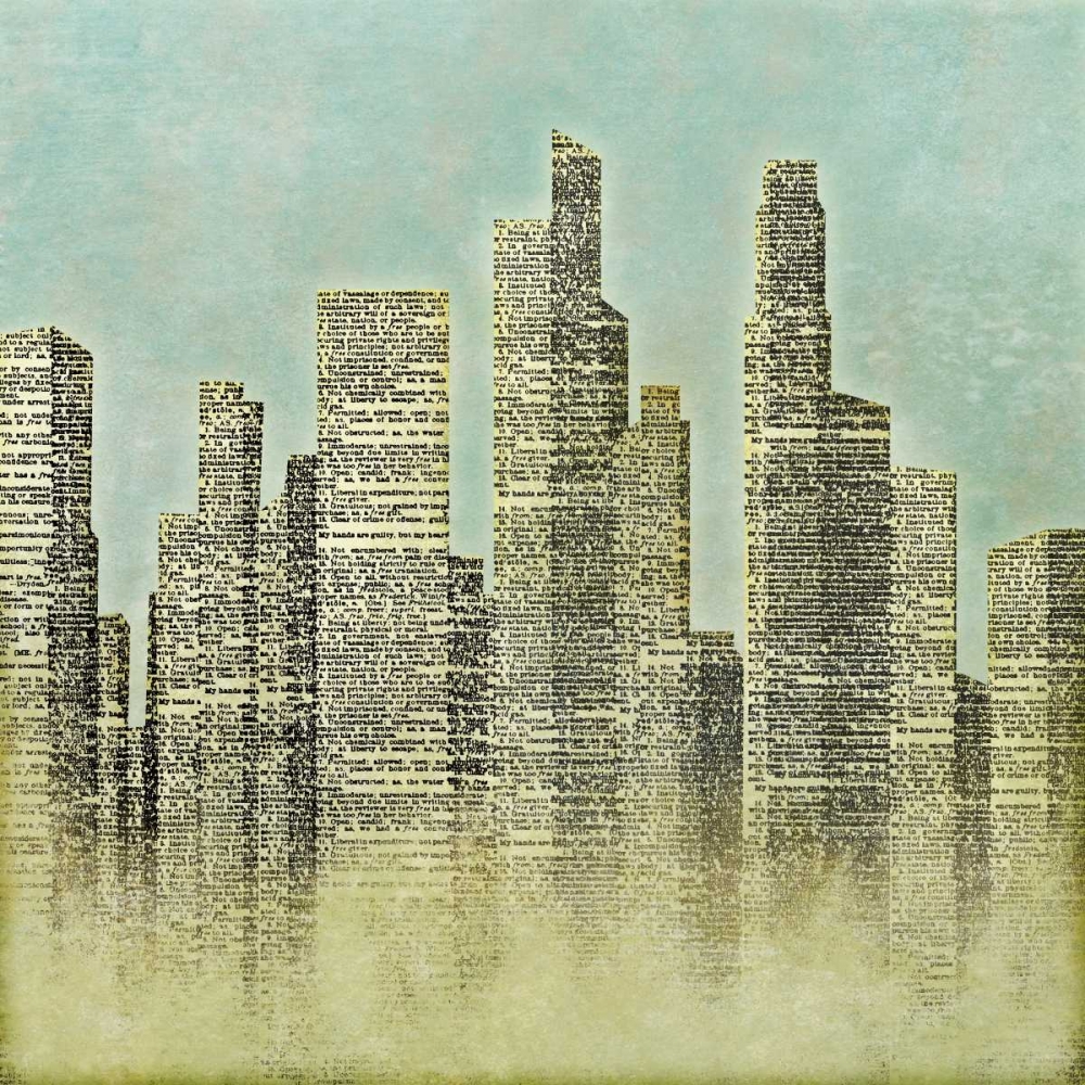 The City I art print by SD Graphics Studio for $57.95 CAD