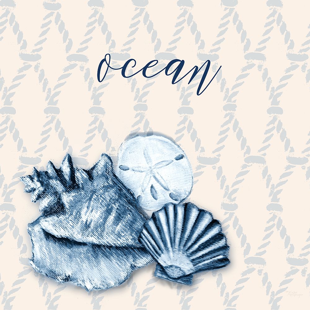 Ocean Waves I art print by Tiffany Hakimipour for $57.95 CAD