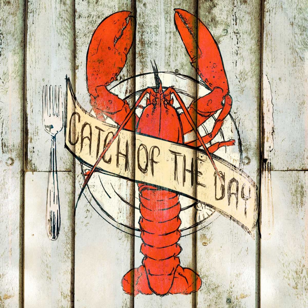 Catch of the Day Square art print by SD Graphics Studio for $57.95 CAD