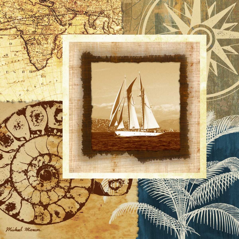 Sailing the Seas I art print by Michael Marcon for $57.95 CAD