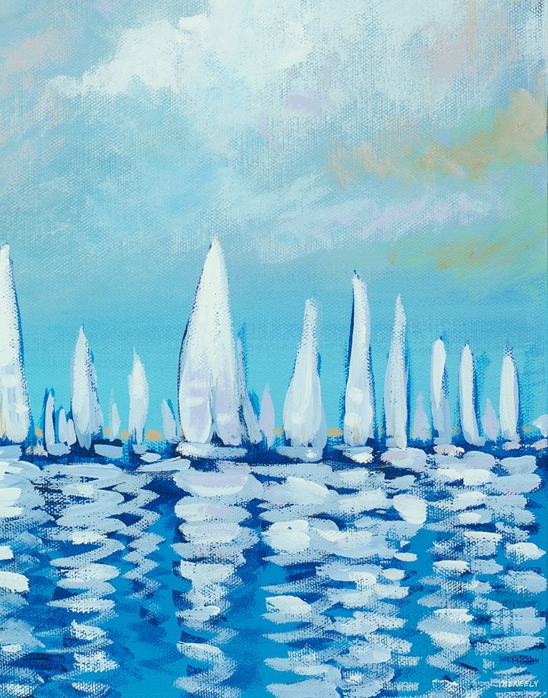 Sailing I art print by Dan Meneely for $57.95 CAD
