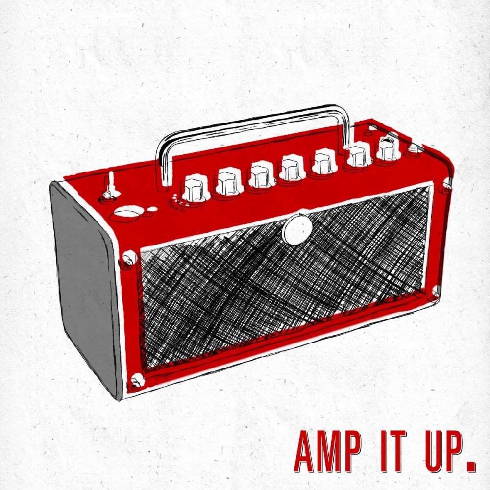 Amp it up art print by SD Graphics Studio for $57.95 CAD