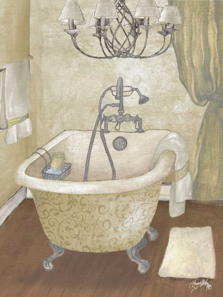 Guest Bathroom I art print by Elizabeth Medley for $57.95 CAD