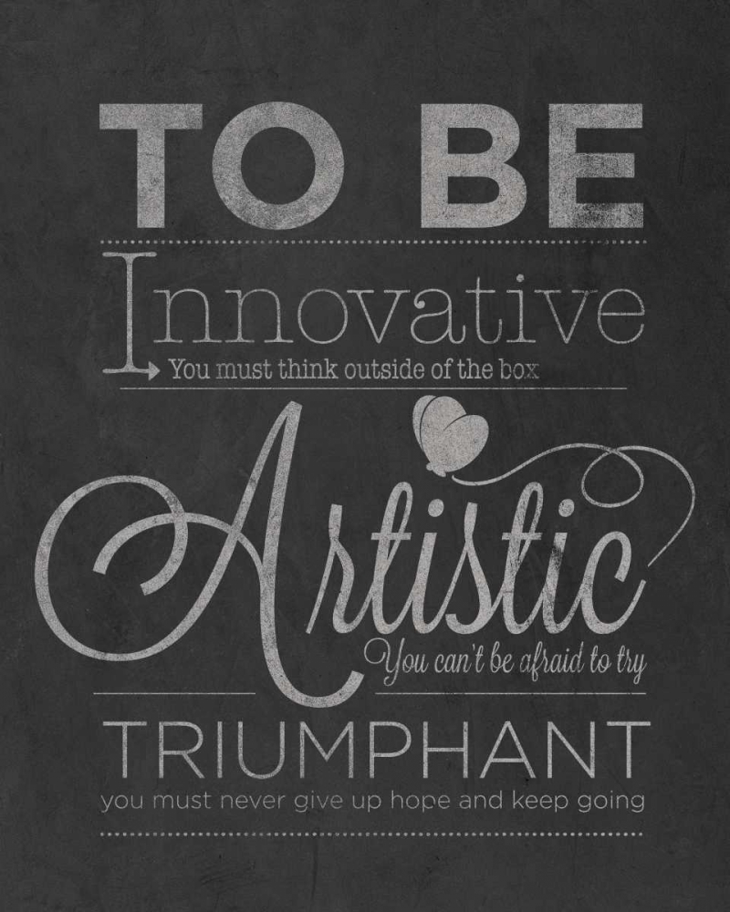 To Be Innovative art print by SD Graphics Studio for $57.95 CAD
