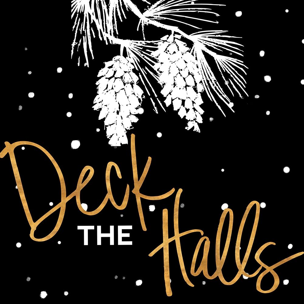 Deck the Halls in the Snow art print by Nicholas Biscardi for $57.95 CAD