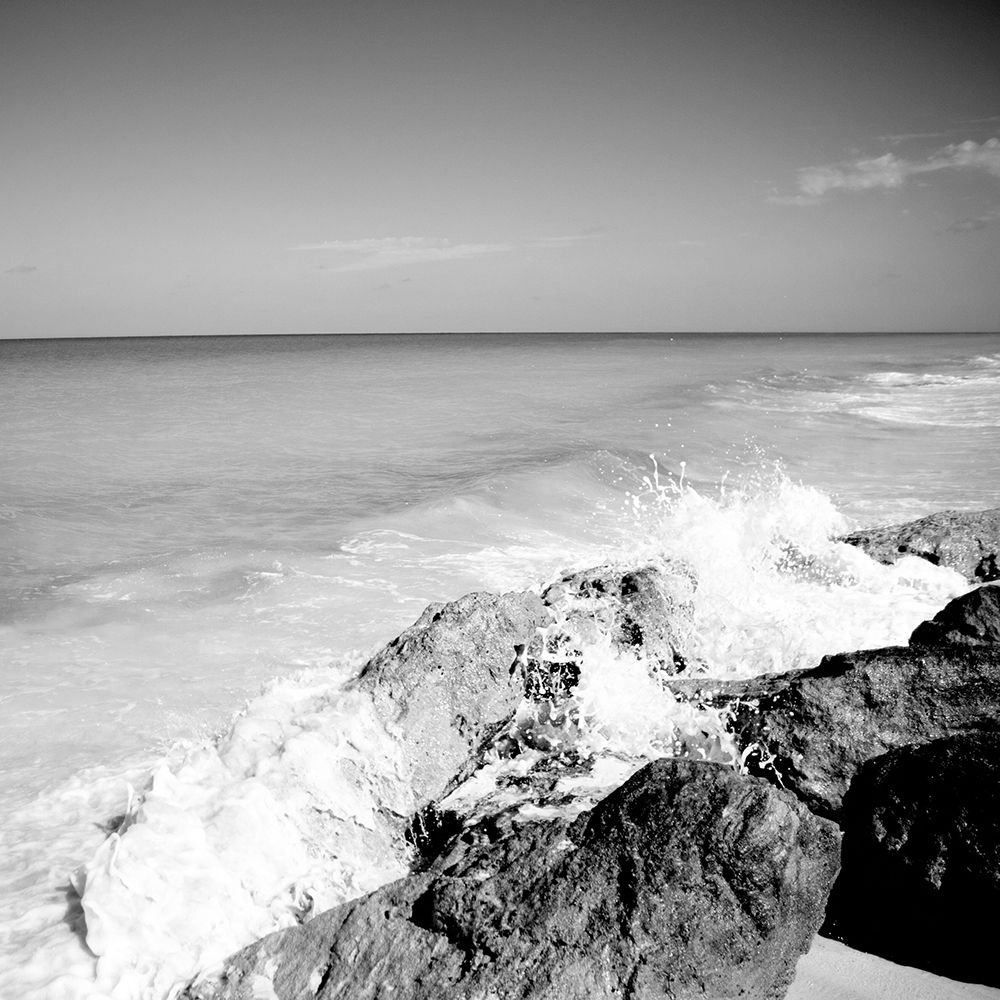 Rising Tide Square I (black and white) art print by Susan Bryant for $57.95 CAD