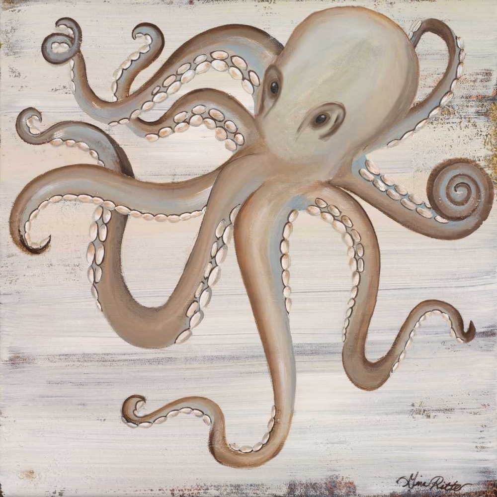 Octopus art print by Gina Ritter for $57.95 CAD