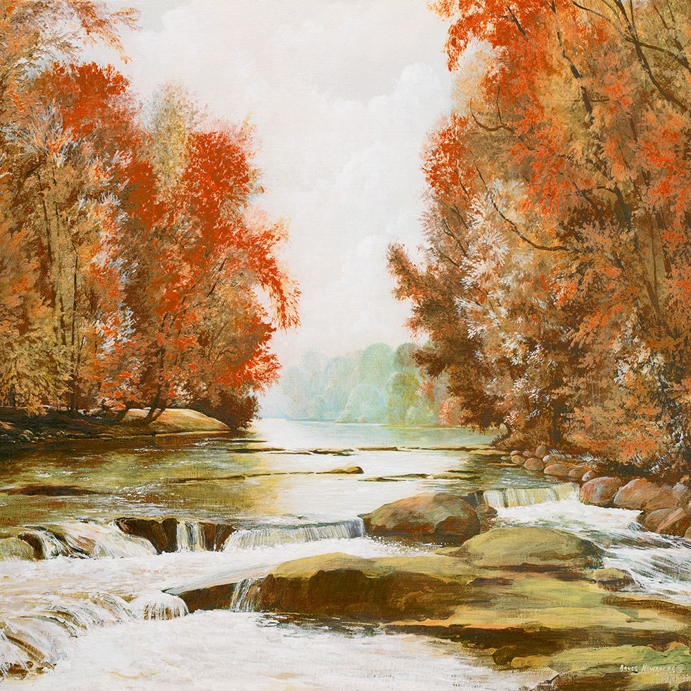 Autumn at Firemens Park art print by Bruce Nawrocke for $57.95 CAD