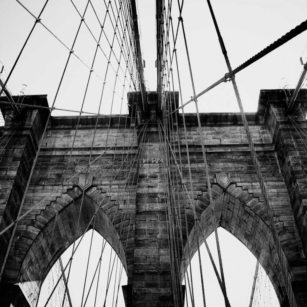 Brooklyn Bridge II art print by Nicholas Biscardi for $57.95 CAD