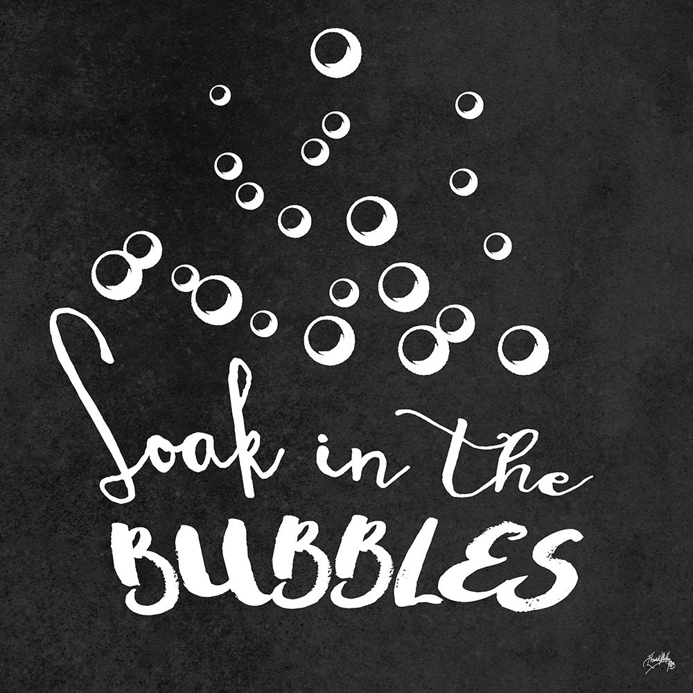 Soak in the Bubbles art print by Elizabeth Medley for $57.95 CAD