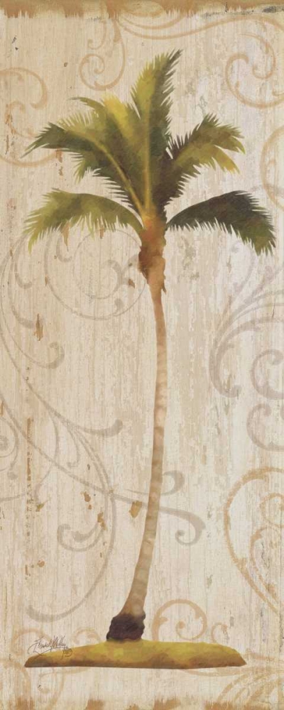 Palm Swirls II art print by Elizabeth Medley for $57.95 CAD