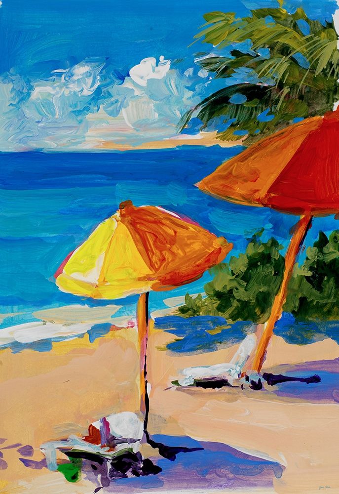 Caribbean Coast art print by Jane Slivka for $57.95 CAD