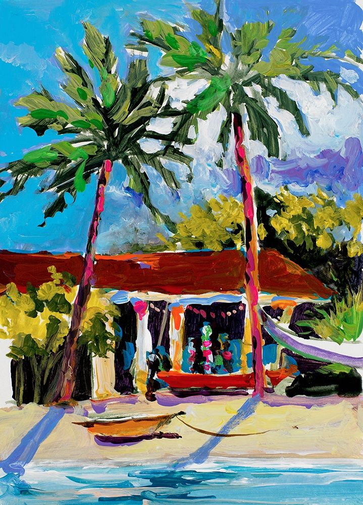 Caribbean Shore art print by Jane Slivka for $57.95 CAD