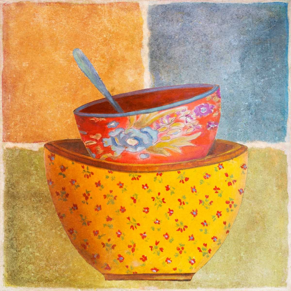 Collage Bowls II art print by Patricia Pinto for $57.95 CAD