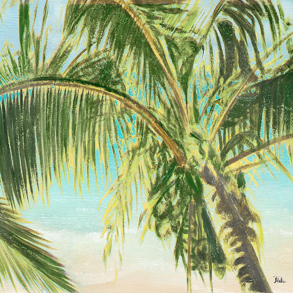 Bright Coconut Palm II art print by Patricia Pinto for $57.95 CAD