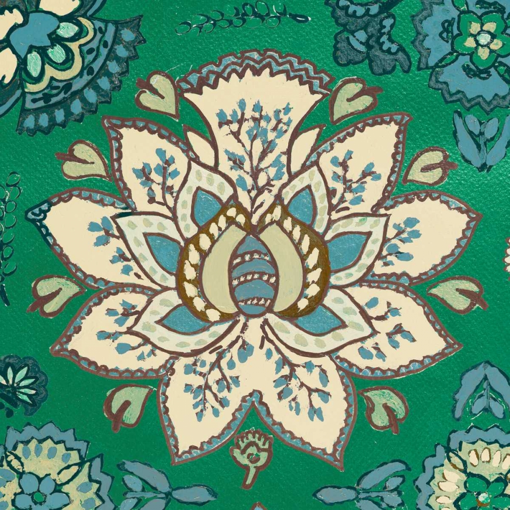 Persian Emerald I art print by Lanie Loreth for $57.95 CAD
