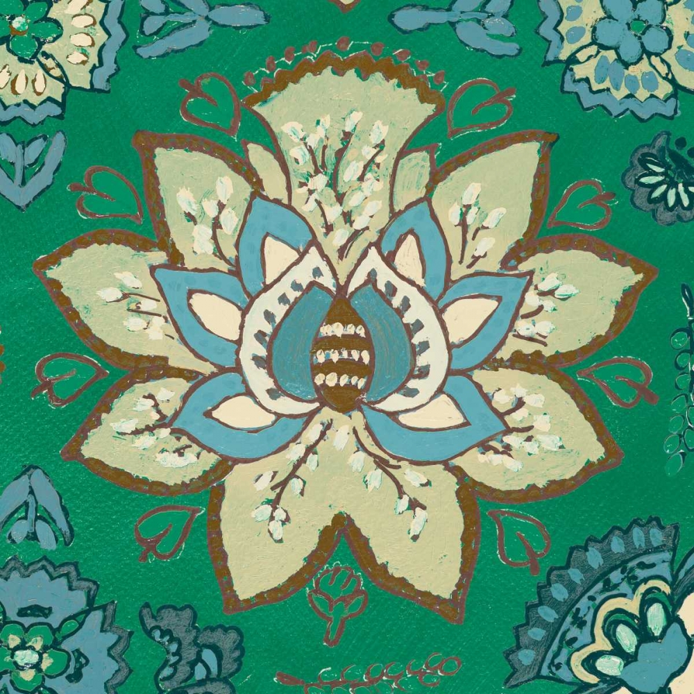 Persian Emerald II art print by Lanie Loreth for $57.95 CAD
