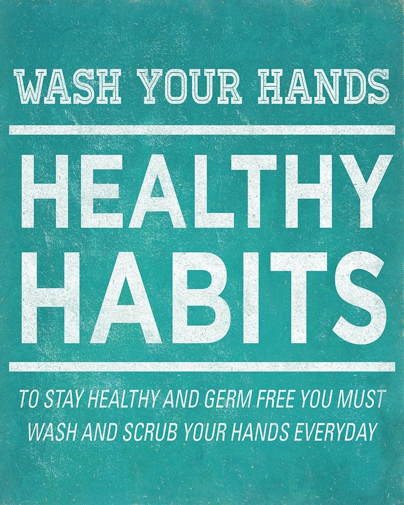 Healthy Habits I art print by SD Graphics Studio for $57.95 CAD