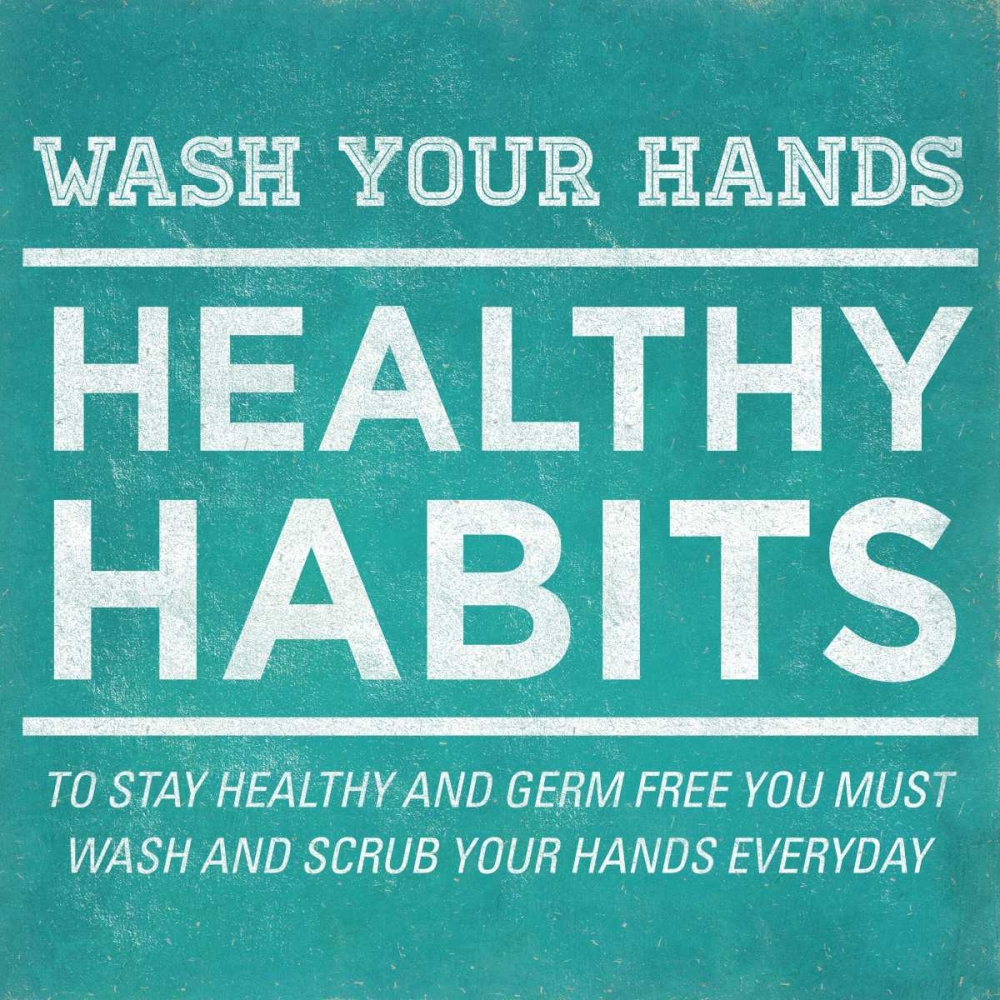 Healthy Habits I art print by SD Graphics Studio for $57.95 CAD
