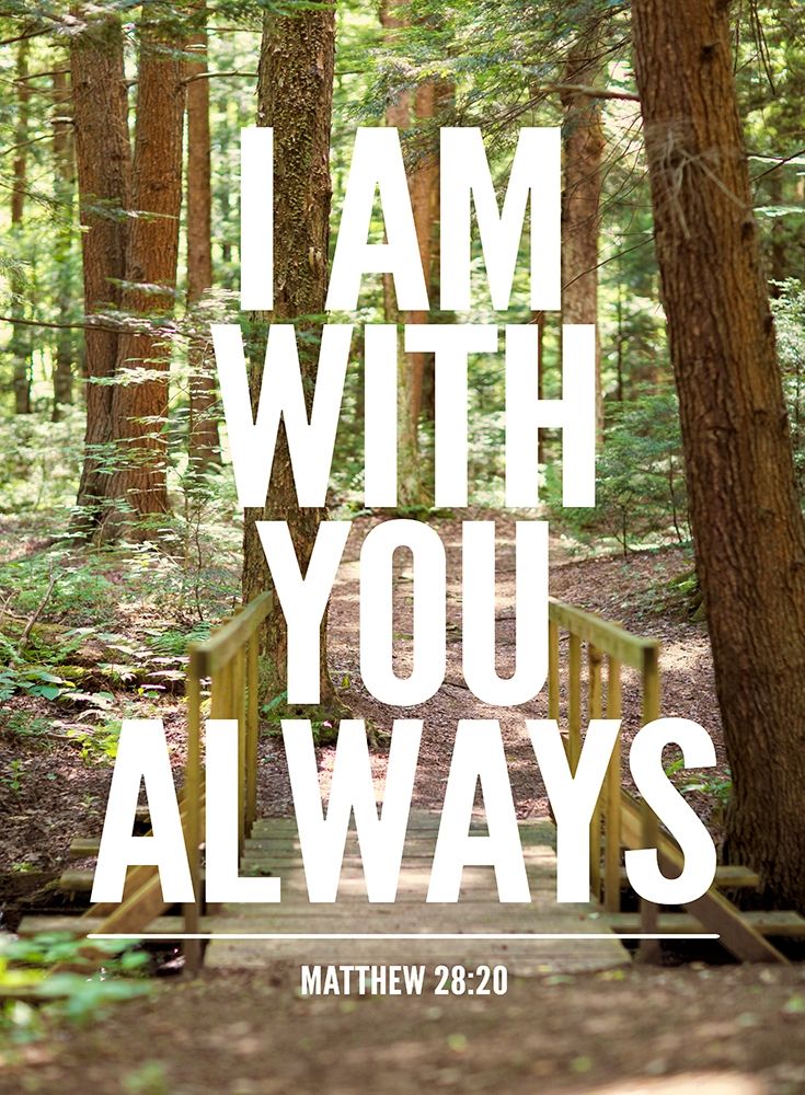 I Am With You Always art print by Susan Bryant for $57.95 CAD