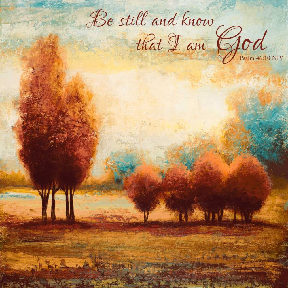 Be Still and Know art print by John Spaeth for $57.95 CAD