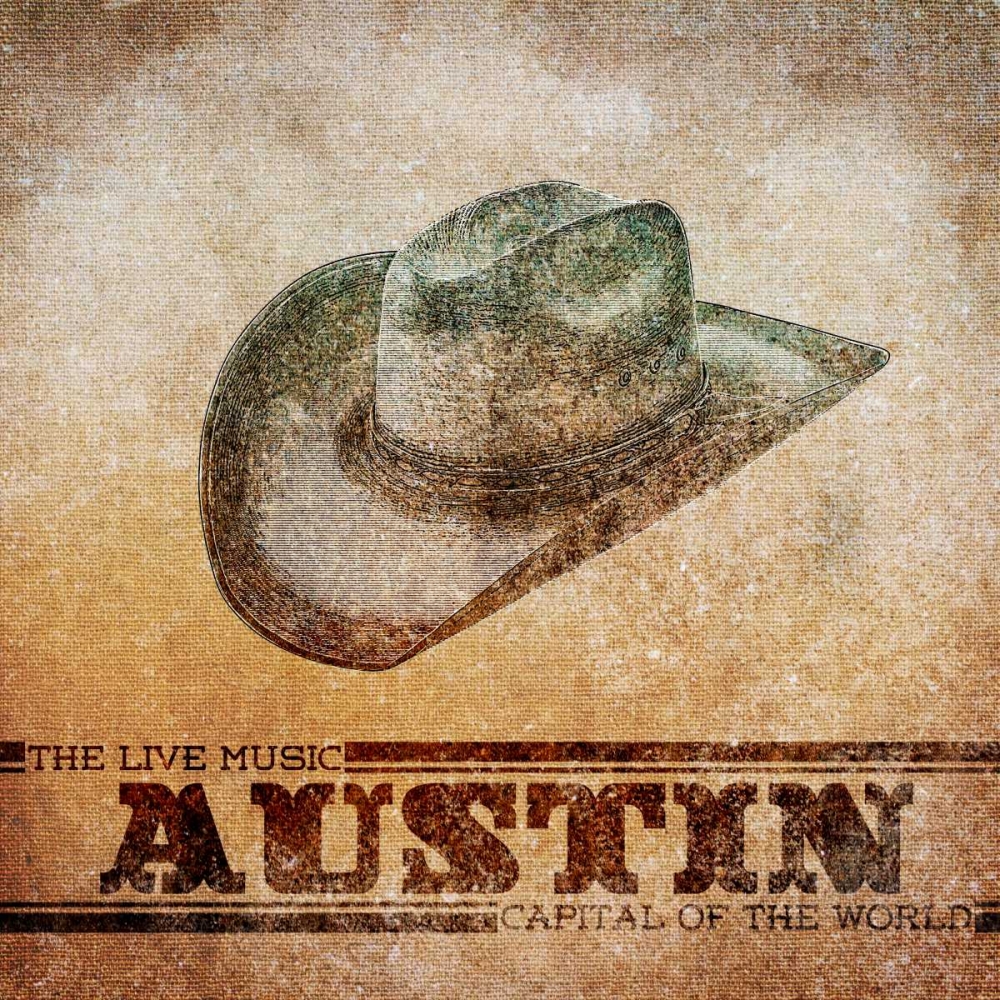 Austin art print by SD Graphics Studio for $57.95 CAD