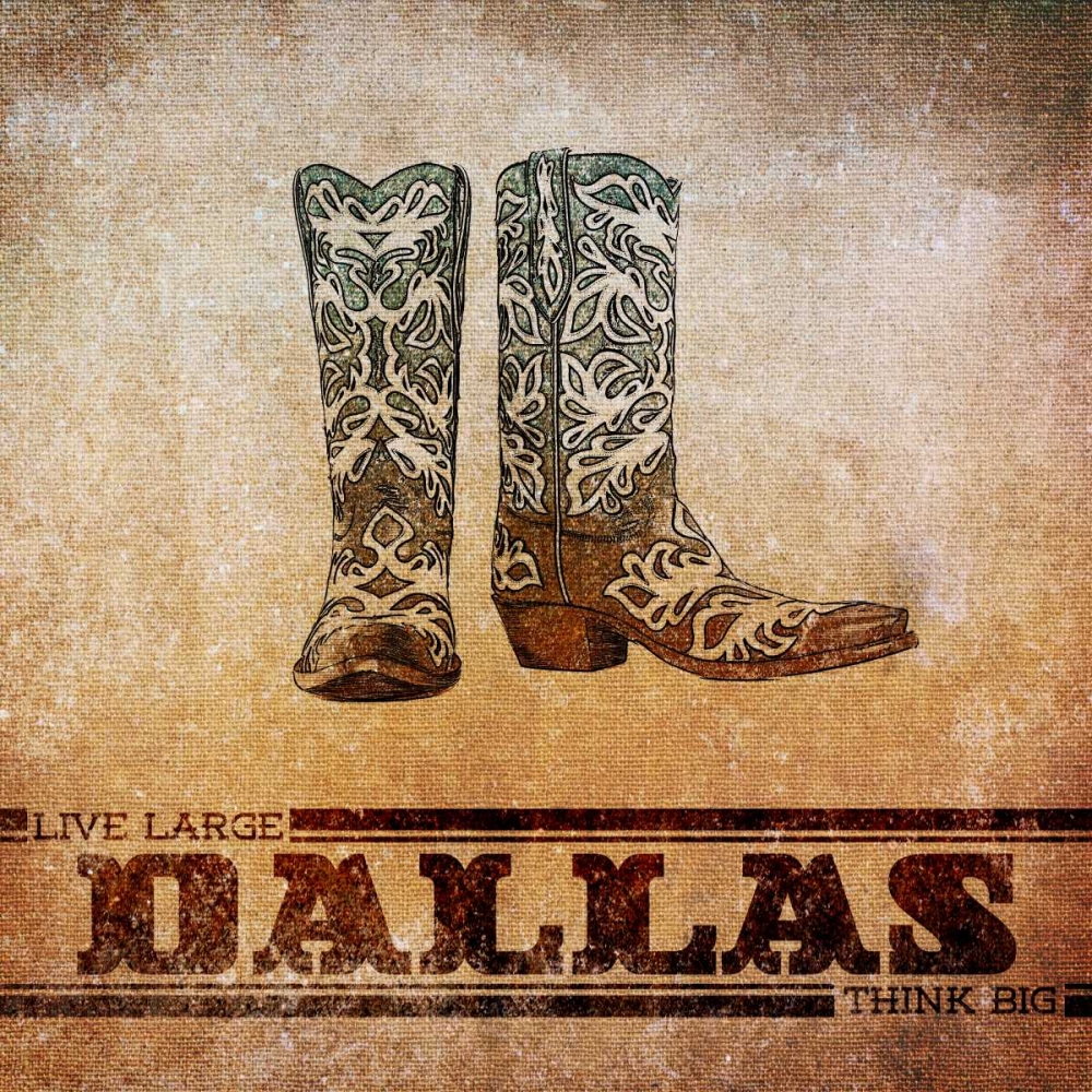 Dallas art print by SD Graphics Studio for $57.95 CAD