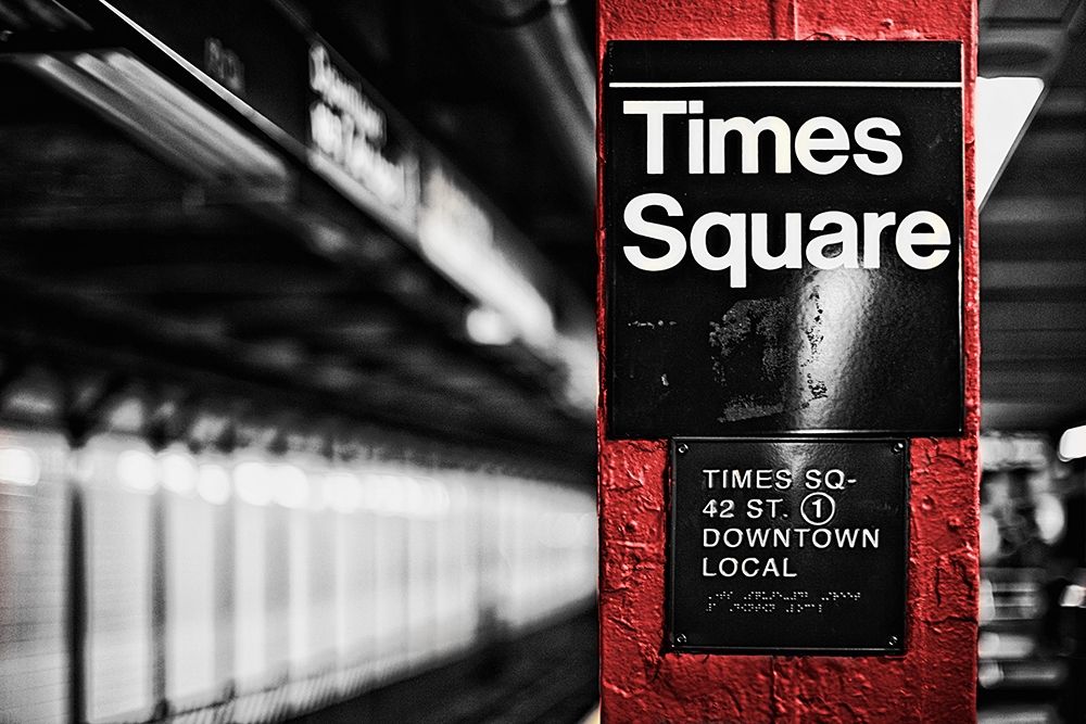 Times Square art print by Susan Bryant for $57.95 CAD
