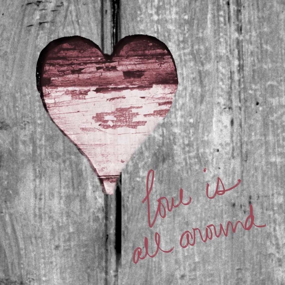 Love Is All Around I art print by Gail Peck for $57.95 CAD
