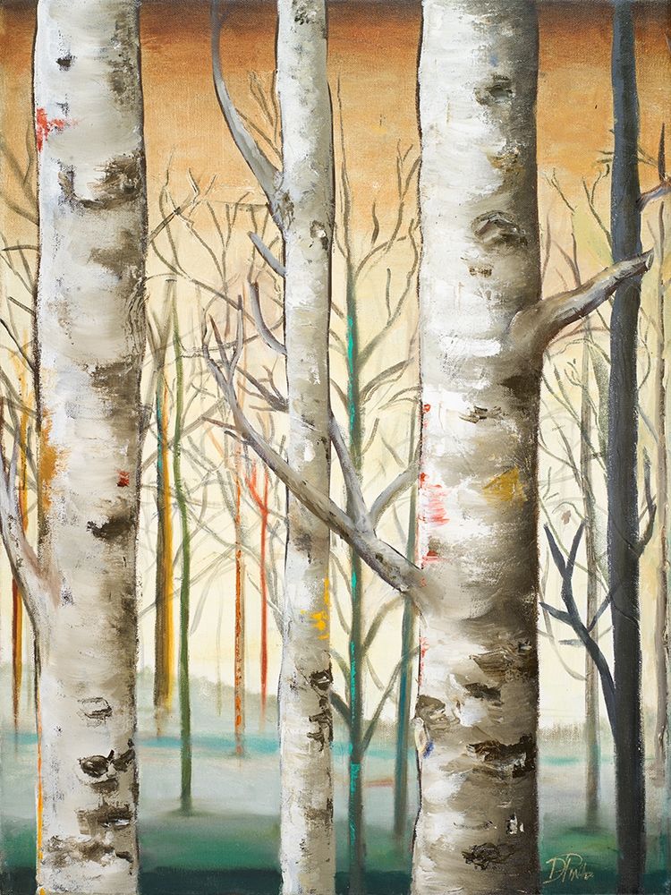 Birch Forest I art print by Patricia Pinto for $57.95 CAD
