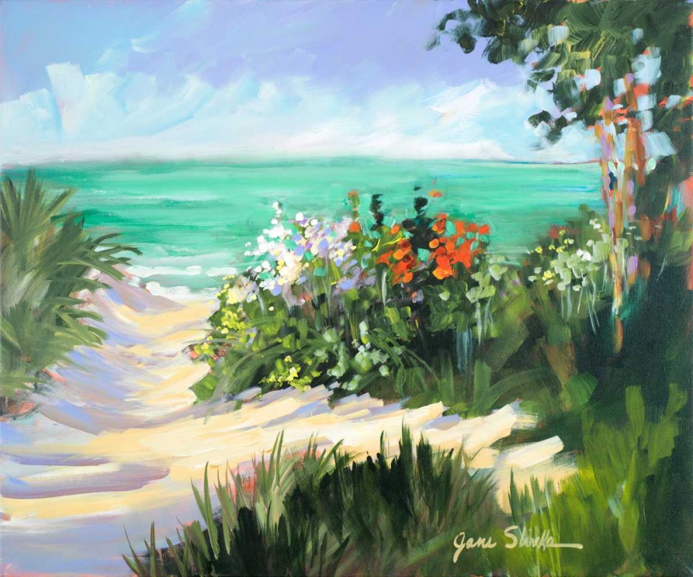Sun Beach Dunes art print by Jane Slivka for $57.95 CAD