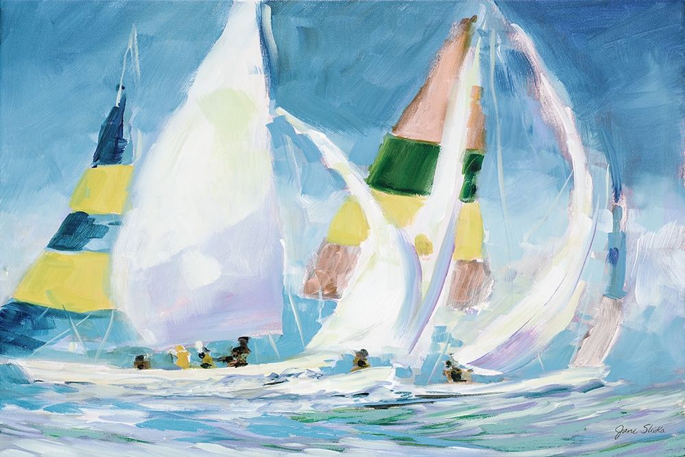 Sailing Away I art print by Jane Slivka for $57.95 CAD