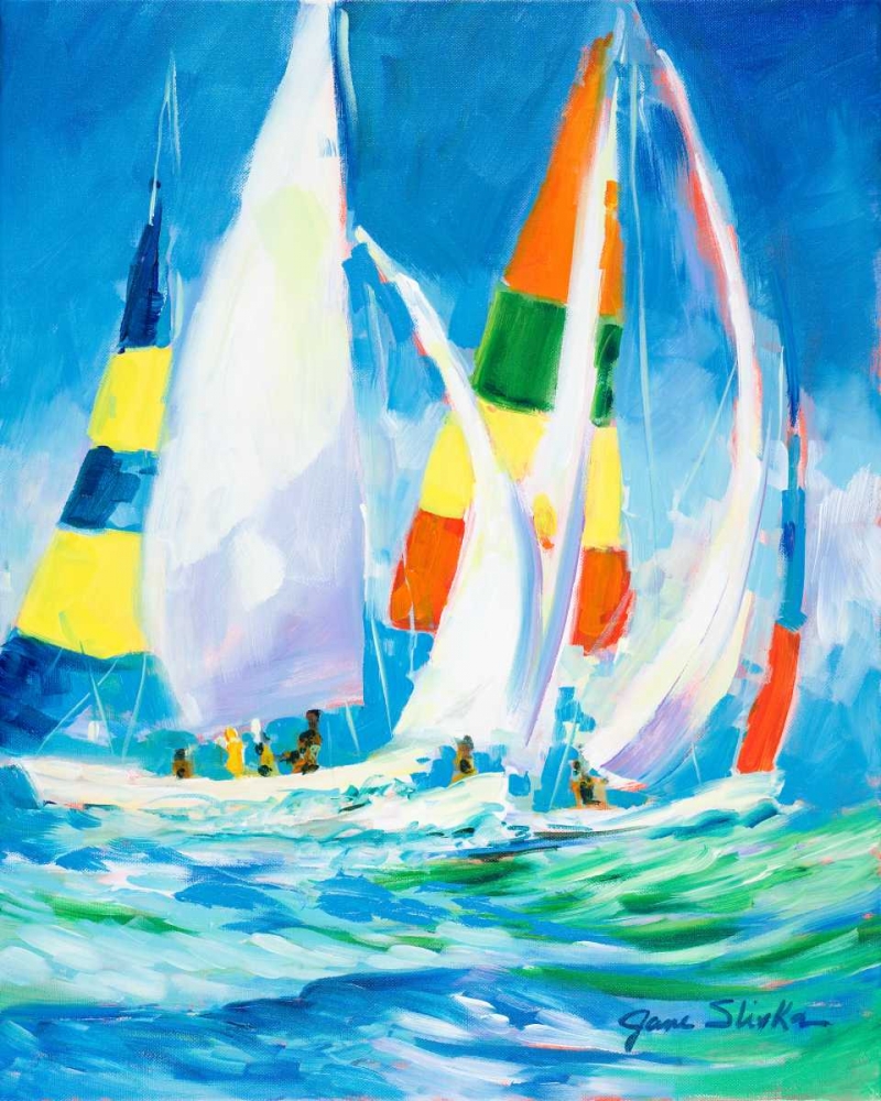 Come Sail Away art print by Jane Slivka for $57.95 CAD