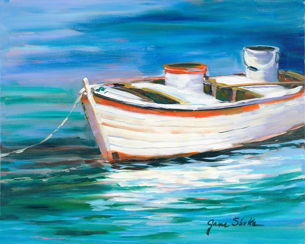 The Row Boat that Could art print by Jane Slivka for $57.95 CAD