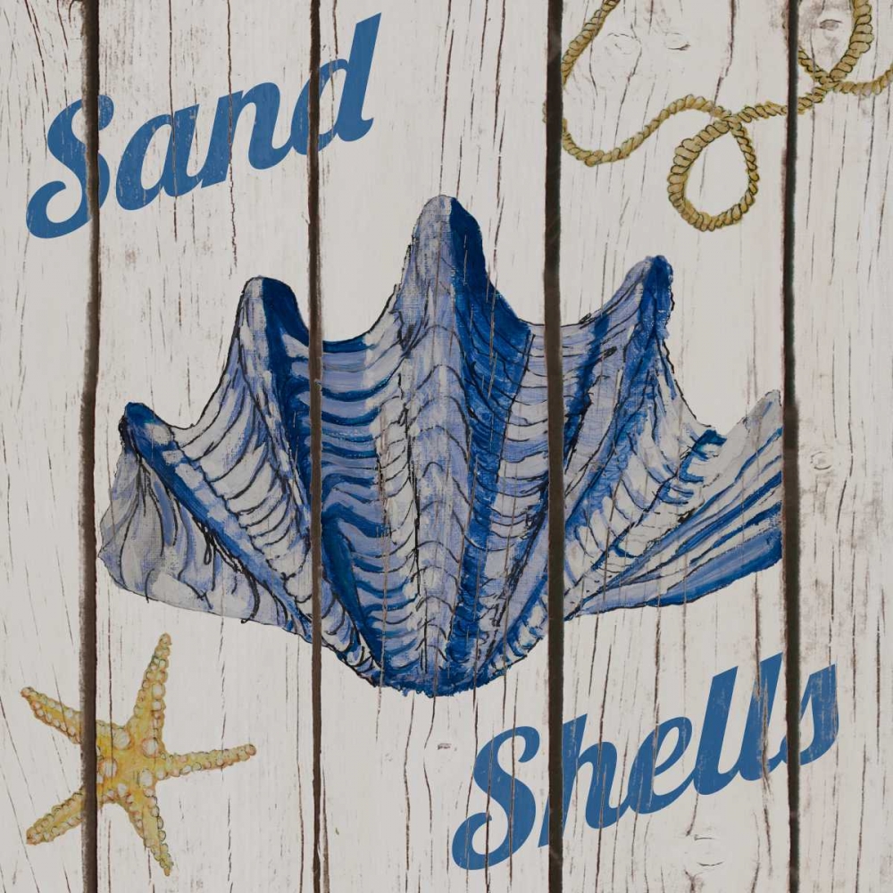 Nautical Shells I art print by Gina Ritter for $57.95 CAD