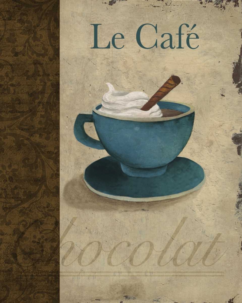 Le Cafe art print by Elizabeth Medley for $57.95 CAD