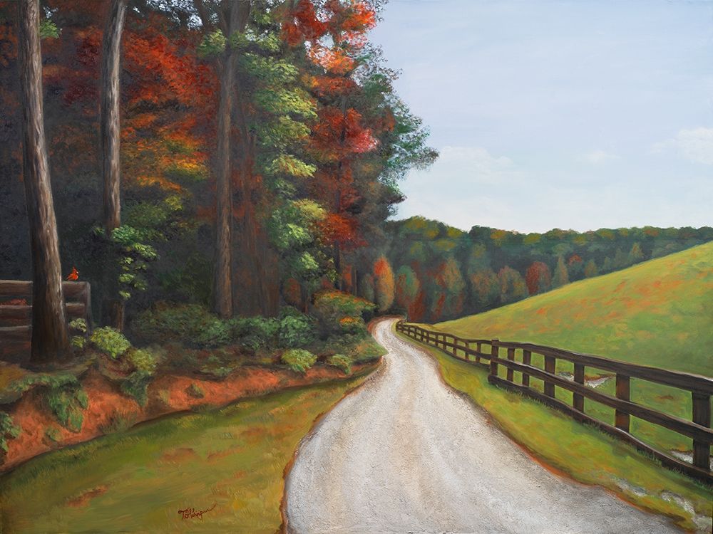 Country Road I art print by Tiffany Hakimipour for $57.95 CAD